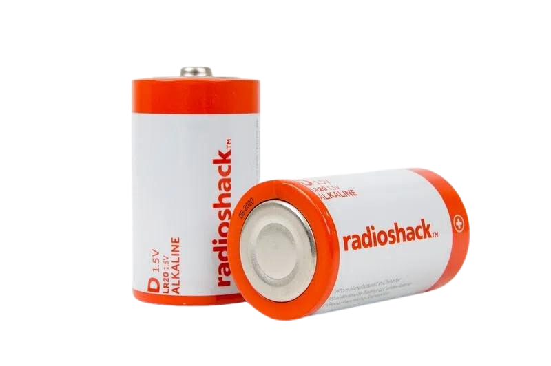 PILAS ALCALINAS RADIOSHACK TIPO D